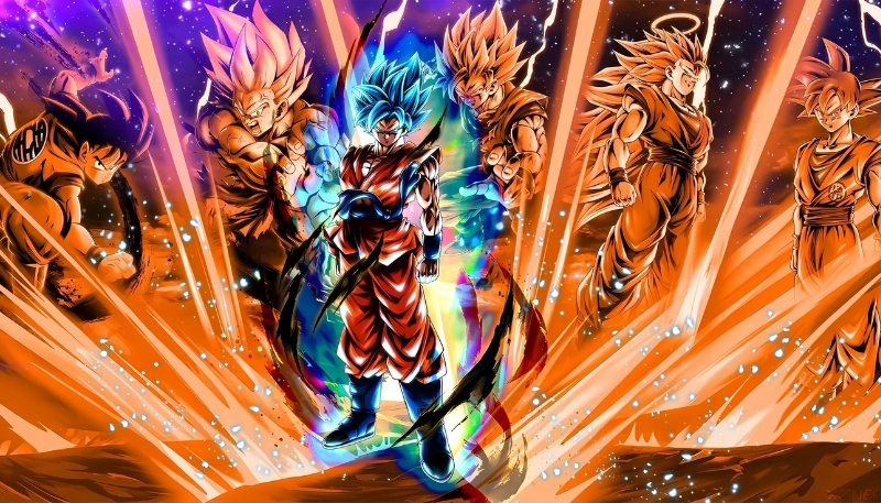 ảnh nền dragon ball heroes sống động