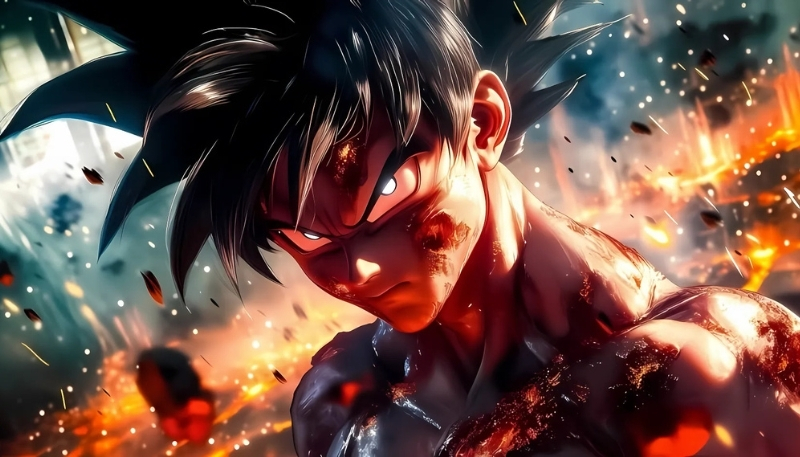 ảnh nền dragon ball songoku độc đáo