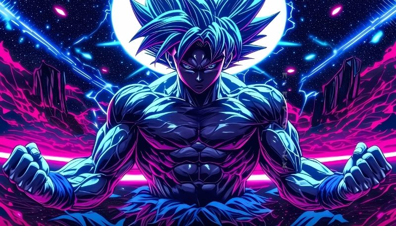 ảnh nền dragon ball songoku hoành tráng