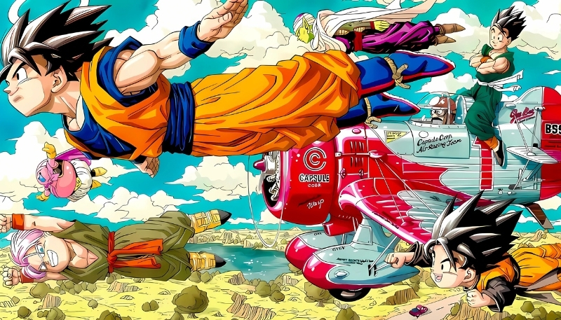 ảnh nền dragon ball super độc đáo