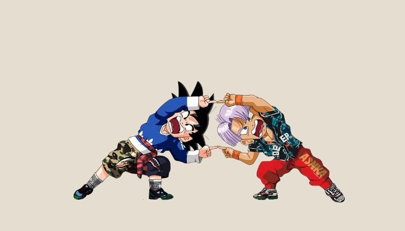 ảnh nền dragon ball thời trang ấn tượng