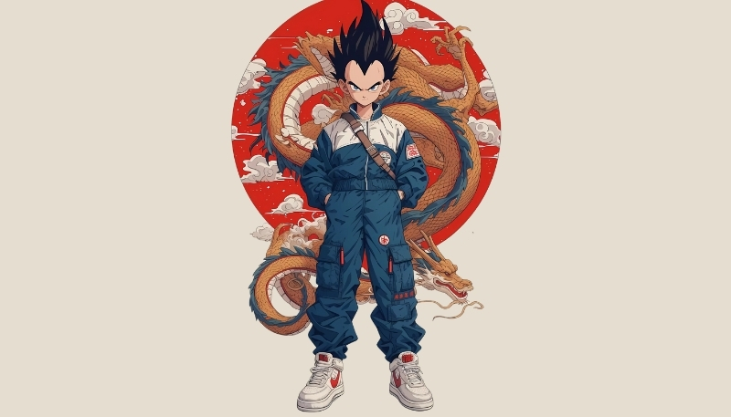 ảnh nền dragon ball thời trang độc lạ