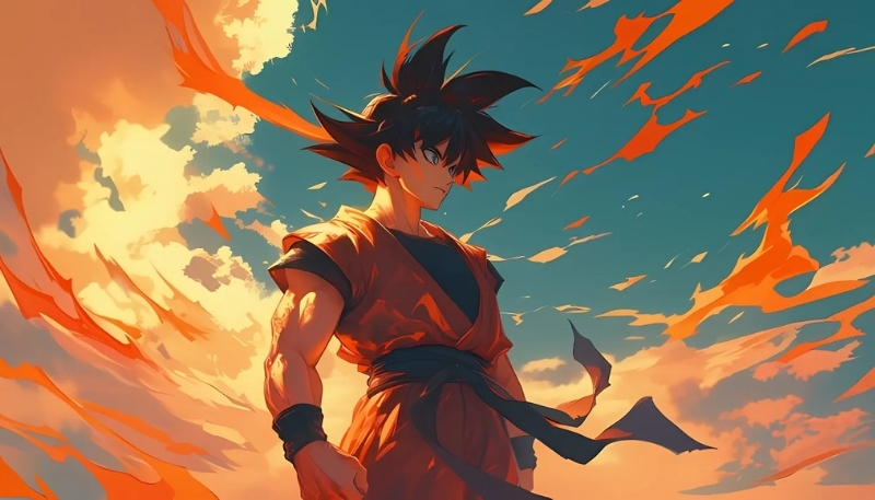 ảnh nền dragon ball thời trang hiện đại