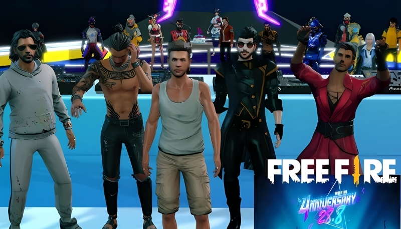 hình nền free fire chủ đề noel