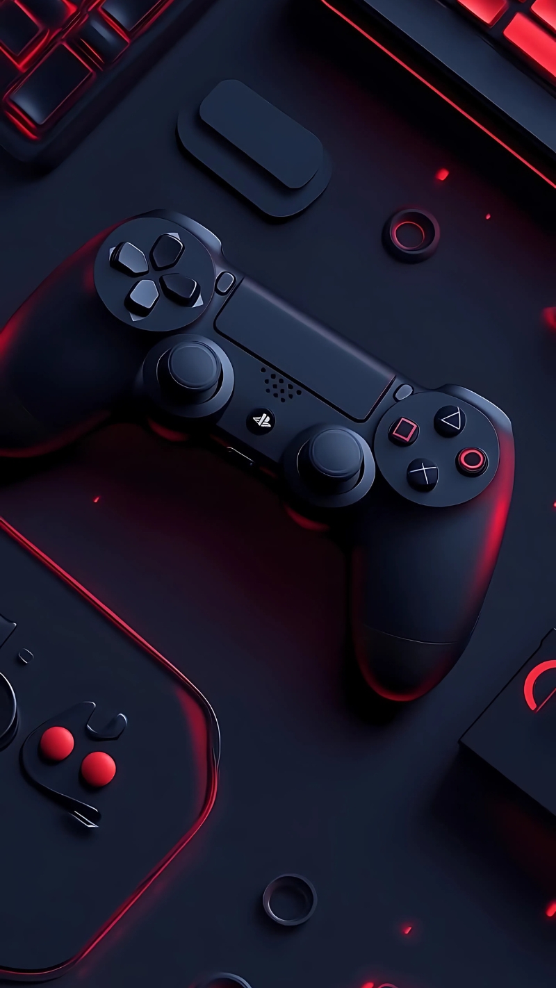 Wallpaper game tối giản