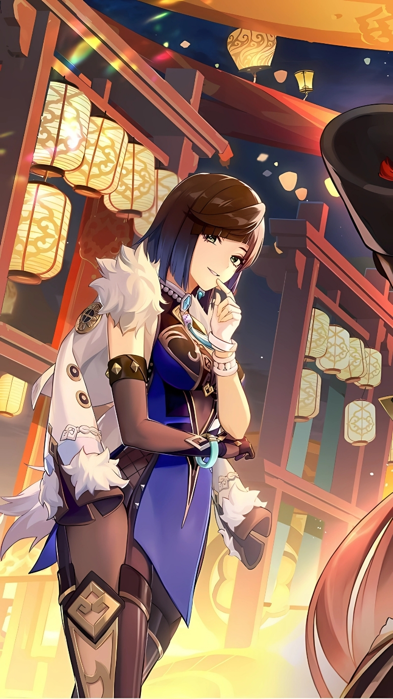 Ảnh nền Zhongli Genshin Impact