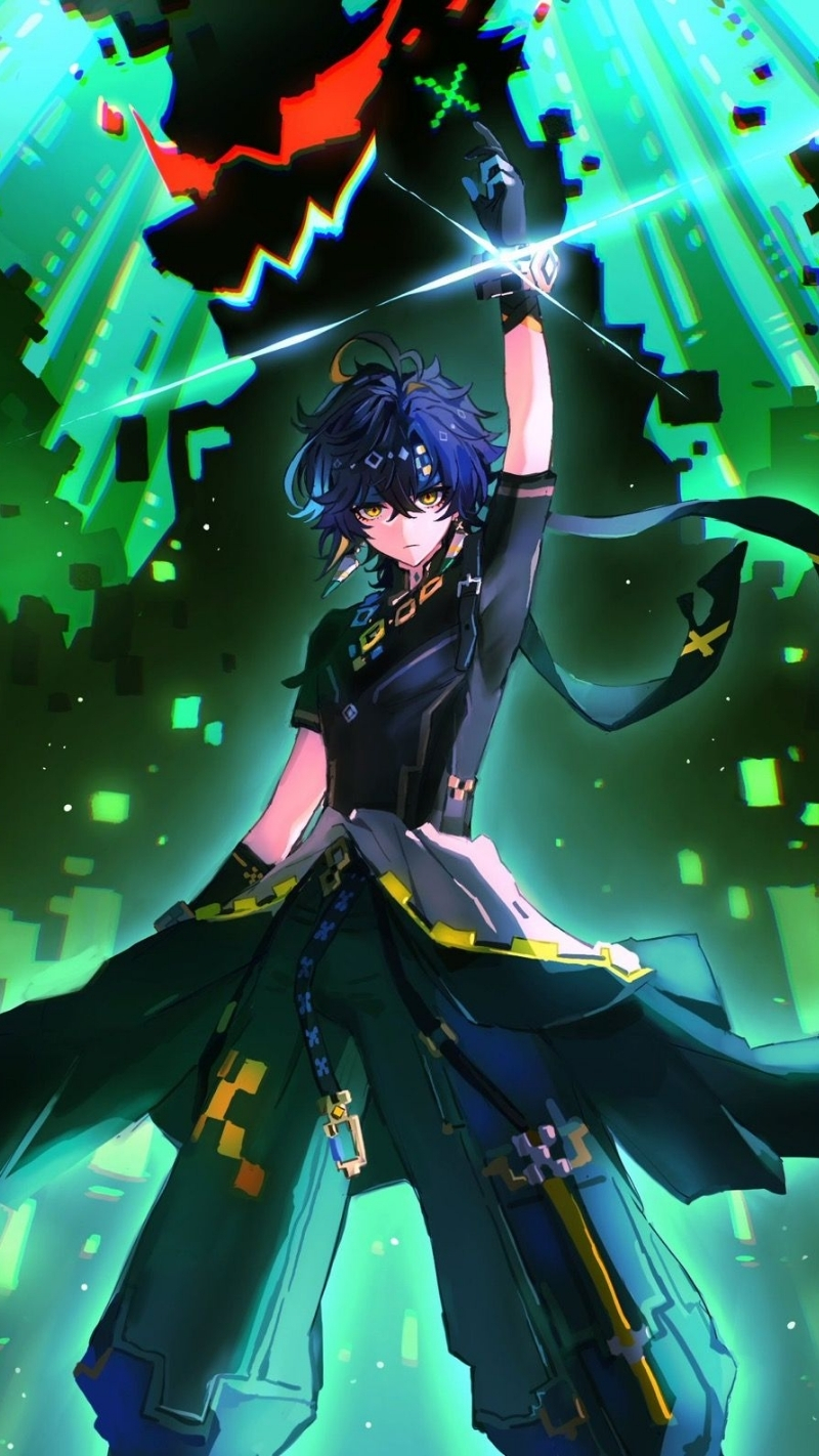 Bộ sưu tập ảnh nền ngầu Genshin Impact