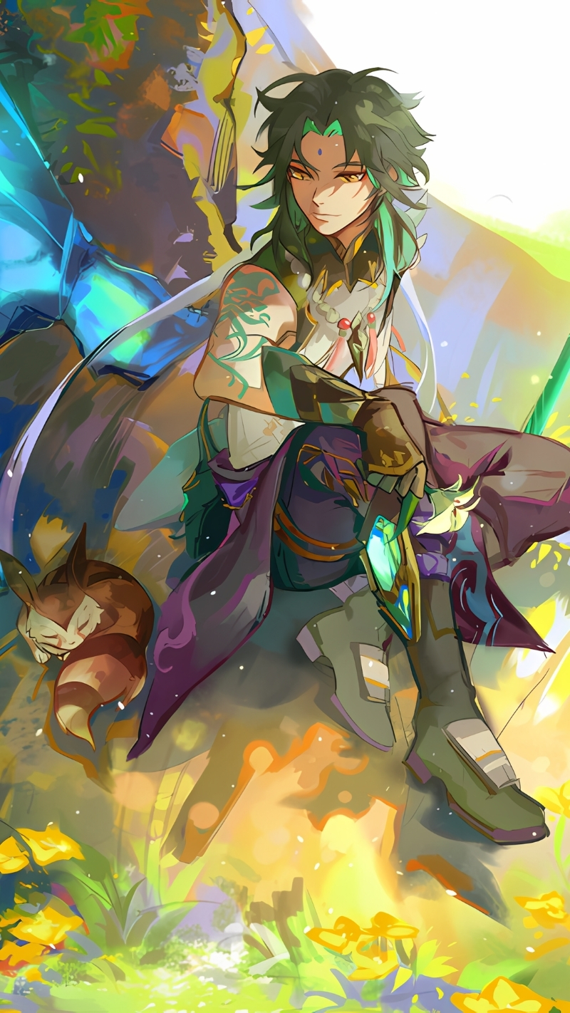 bộ sưu tập ảnh nhân vật nam fanart Genshin Impact
