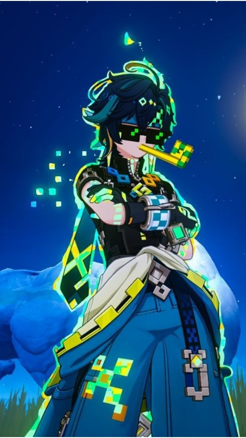 Hình Genshin Impact cực cool ngầu