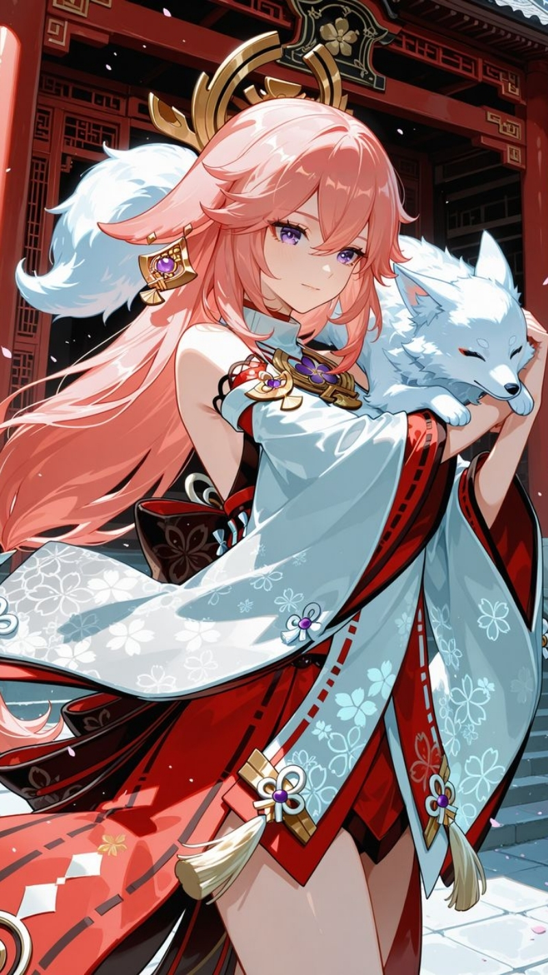 Hình nền Rosaria Genshin Impact