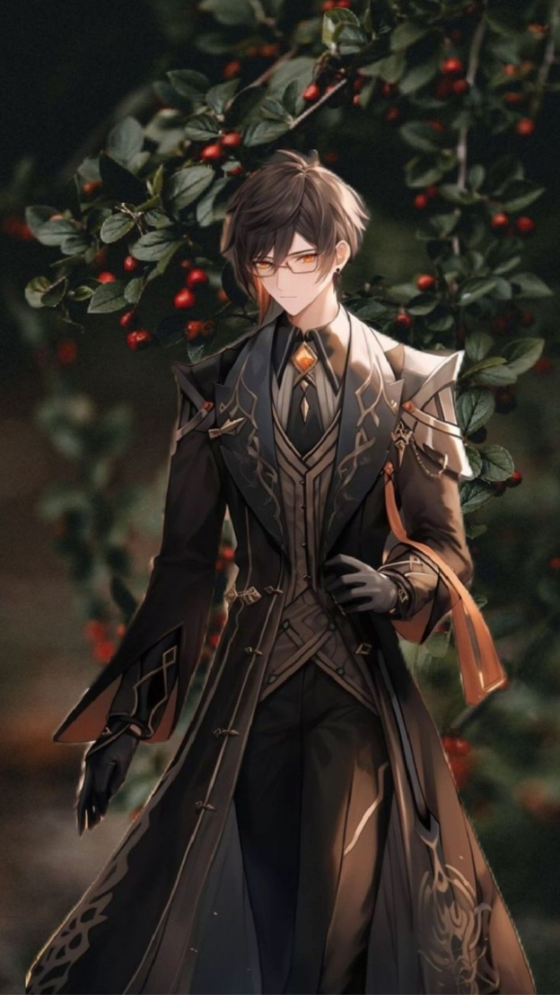 Hình nhân vật nam Genshin Impact lạnh lùng ngầu