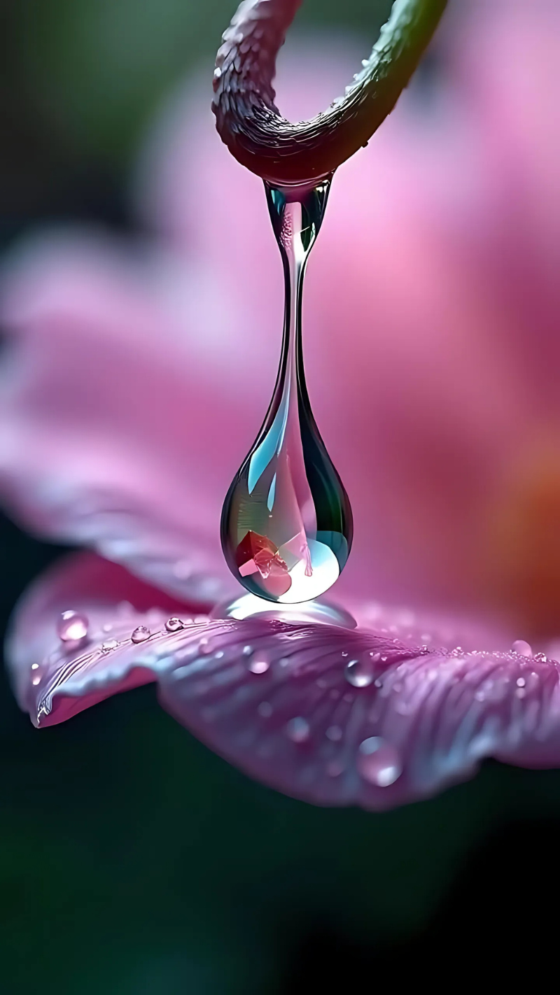 hình nền động giọt nước