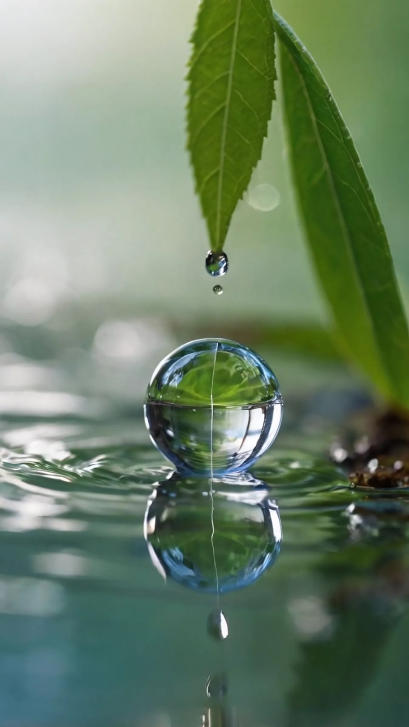 hình nền động giọt nước