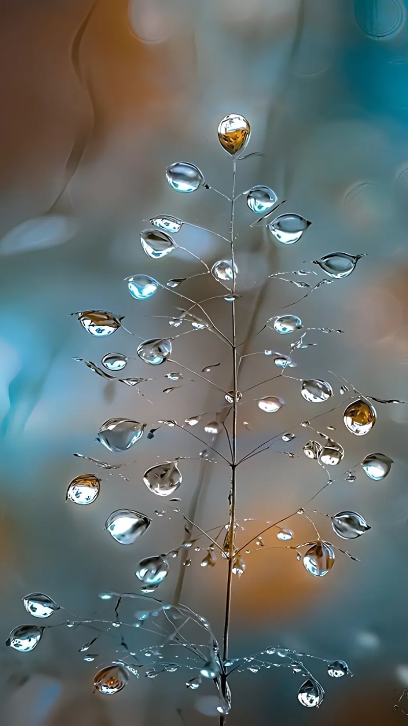 hình nền giọt nước cho điện thoại