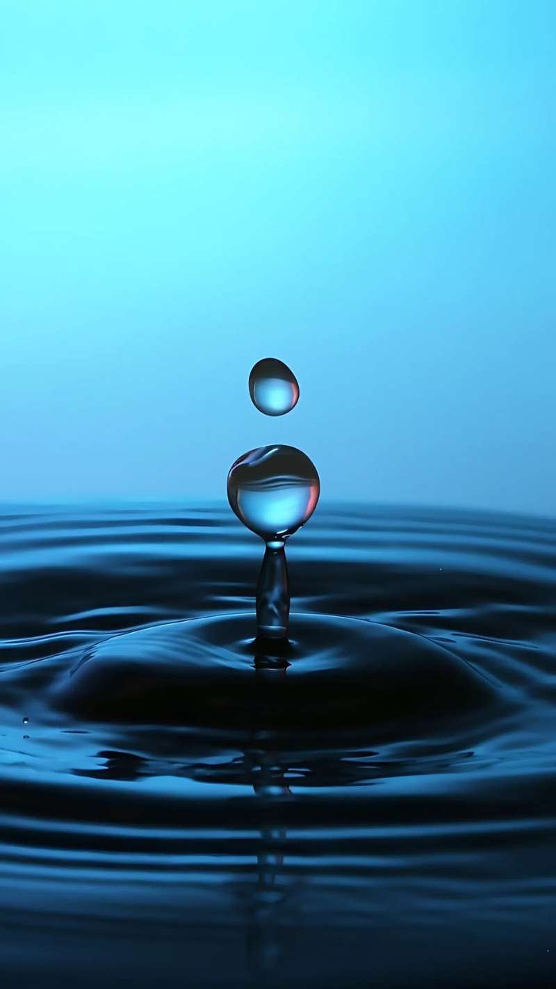 hình nền giọt nước 3d