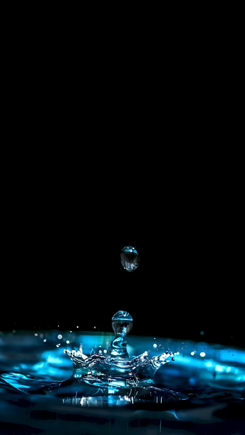 hình nền giọt nước 3d