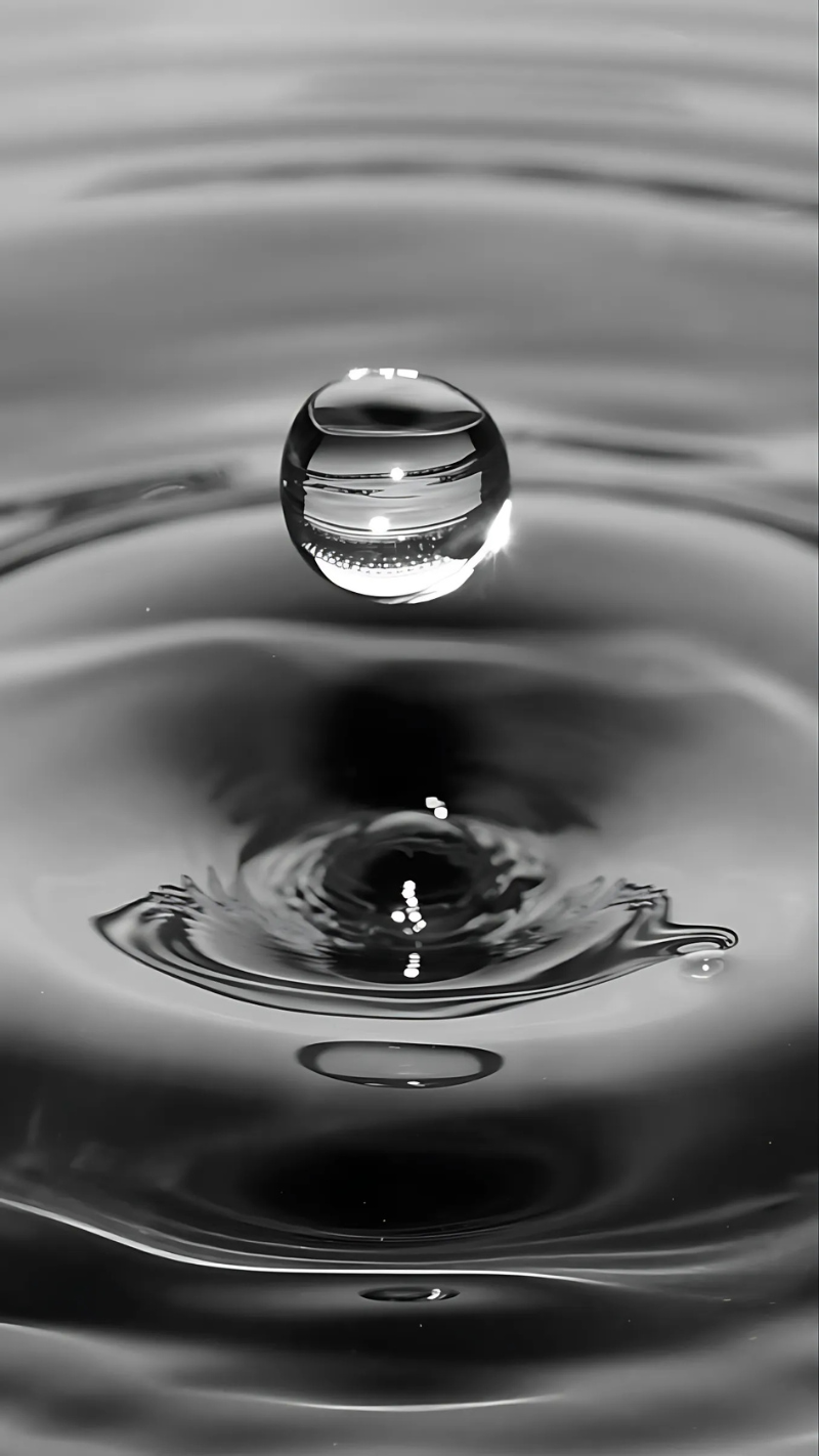 hình nền giọt nước 3d