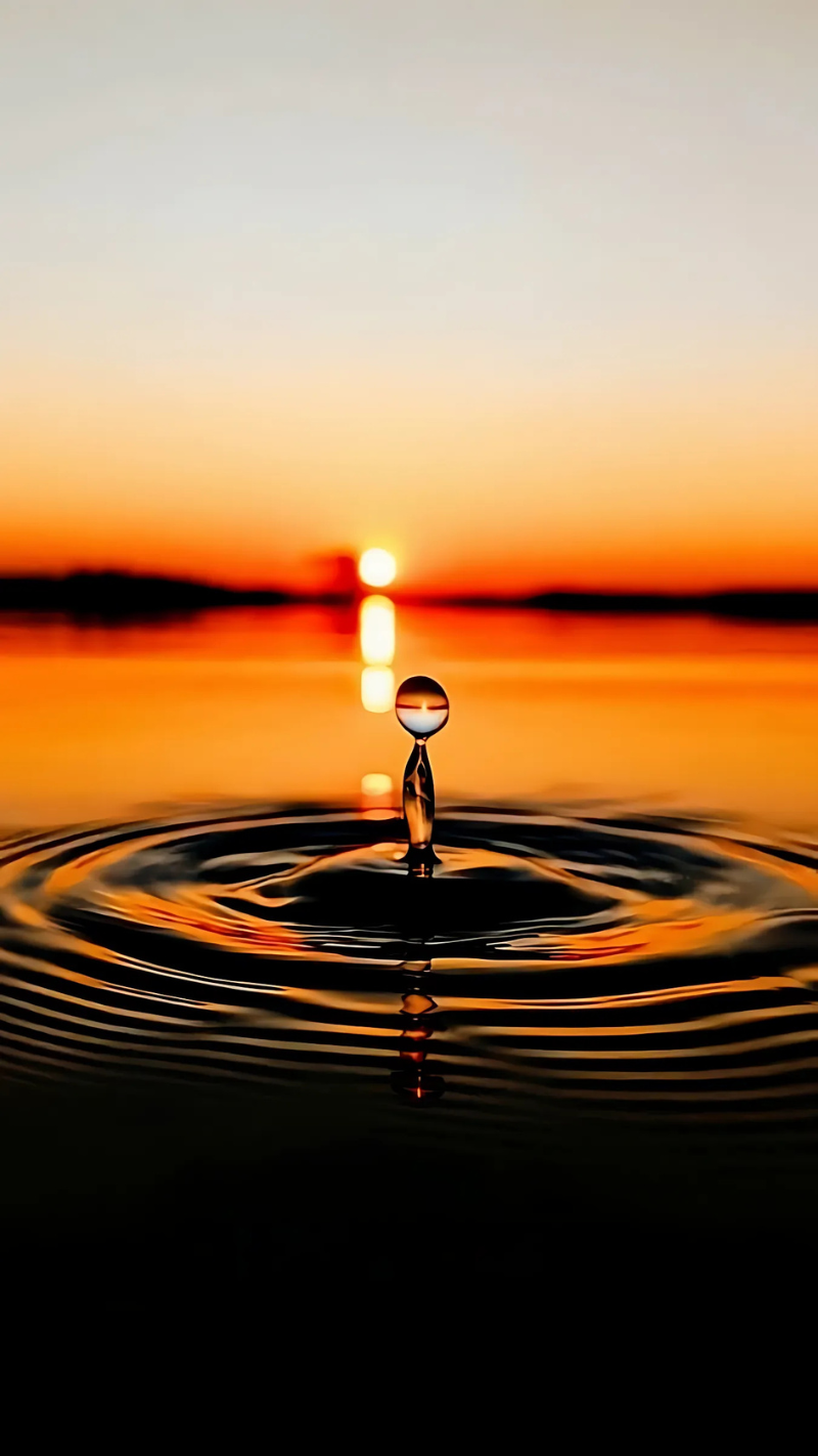 hình nền giọt nước mưa