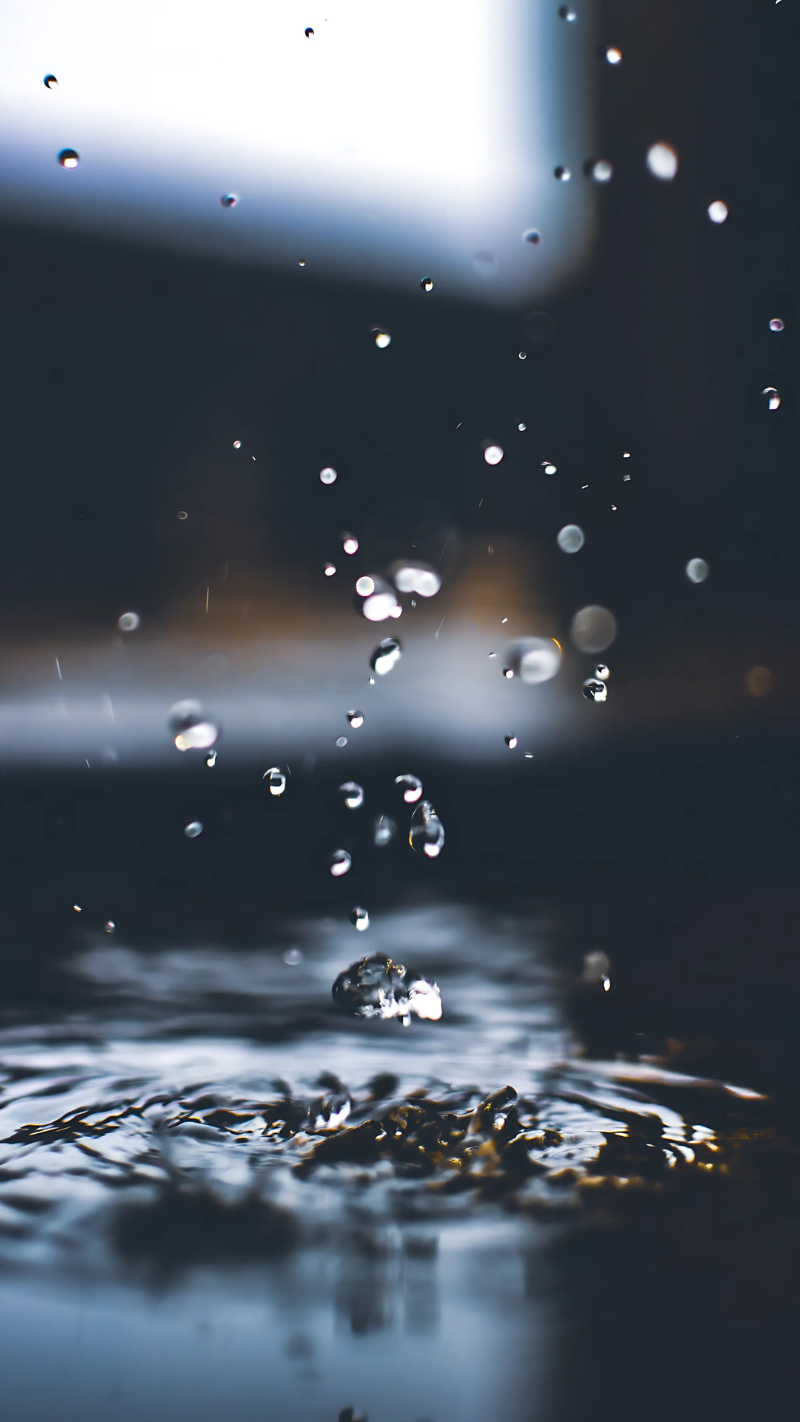 hình nền giọt nước mưa
