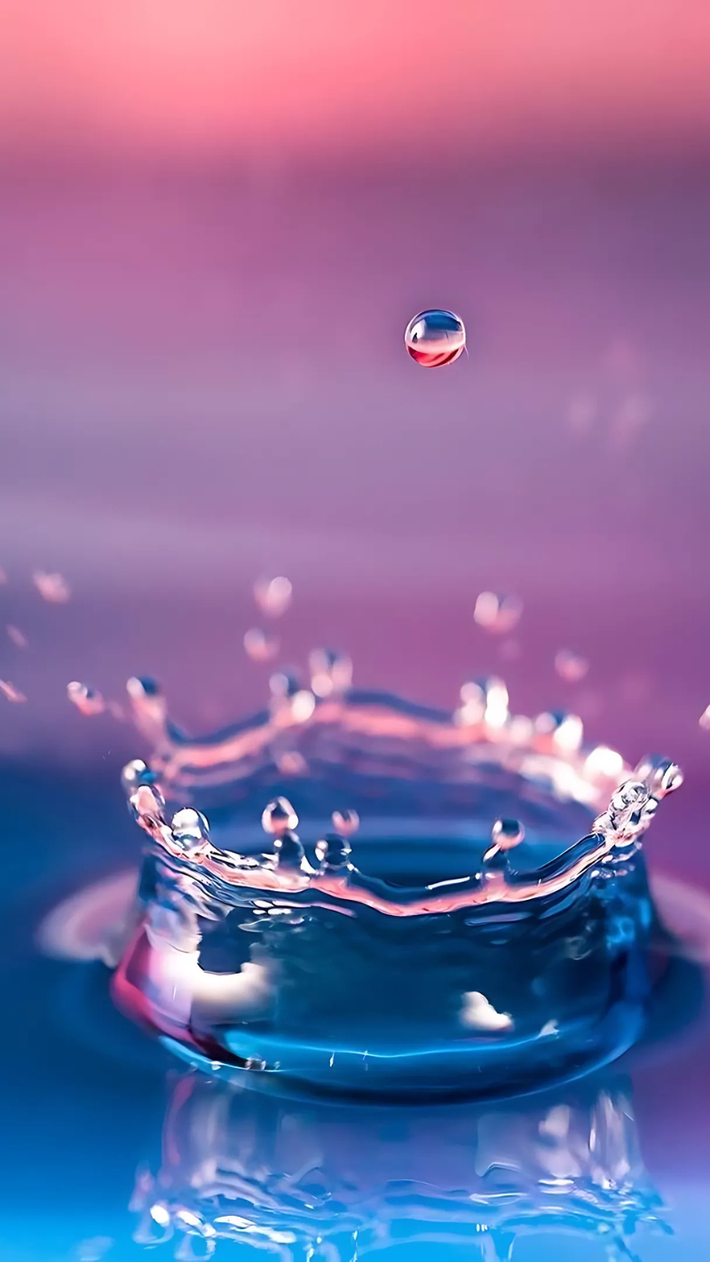 hình nền giọt nước buồn