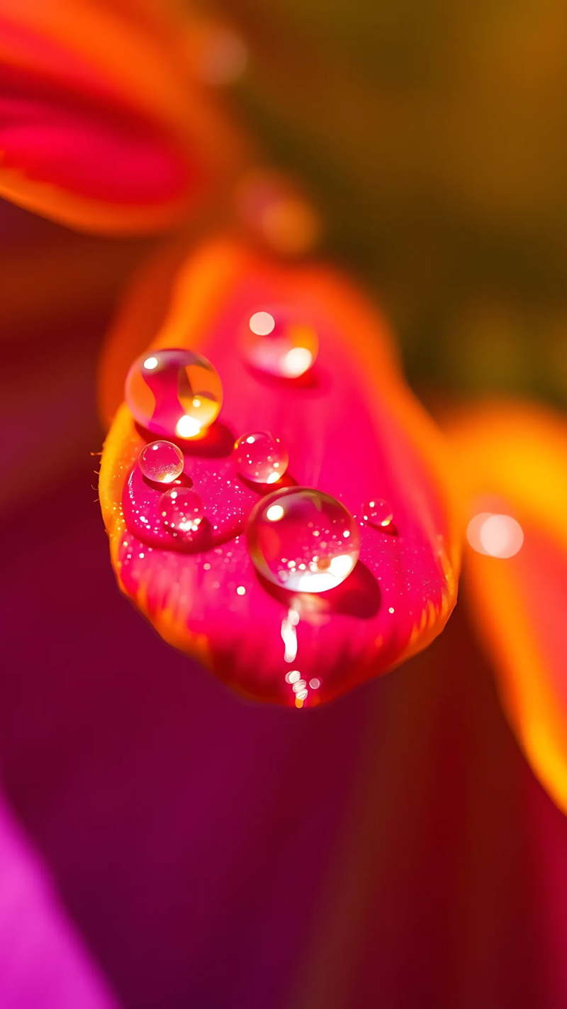 hình nền giọt nước đen