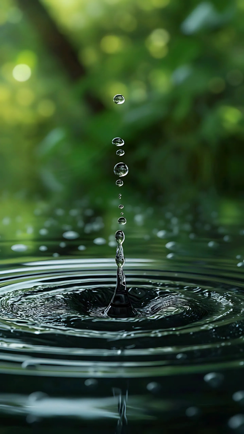 hình nền che giọt nước