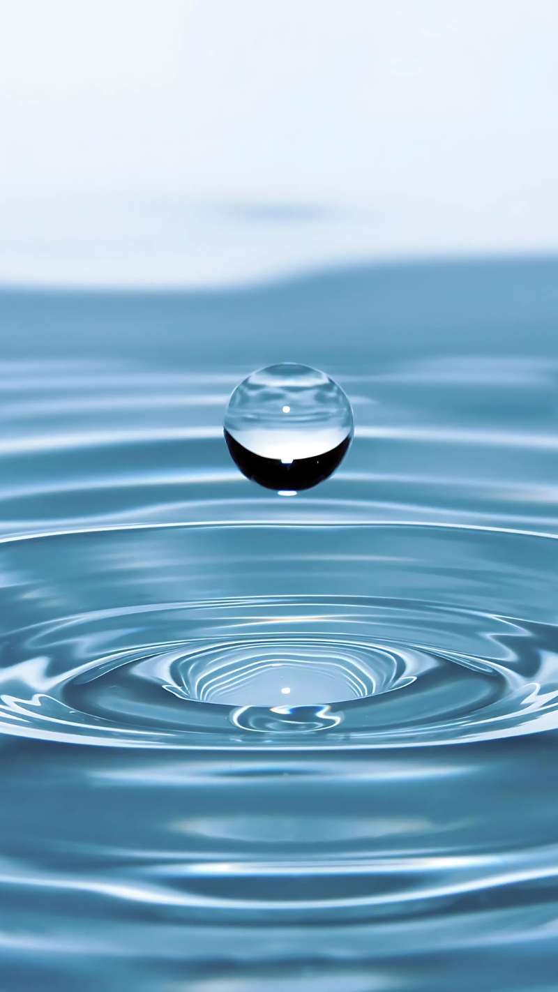 hình nền cho điện thoại có màn hình giọt nước