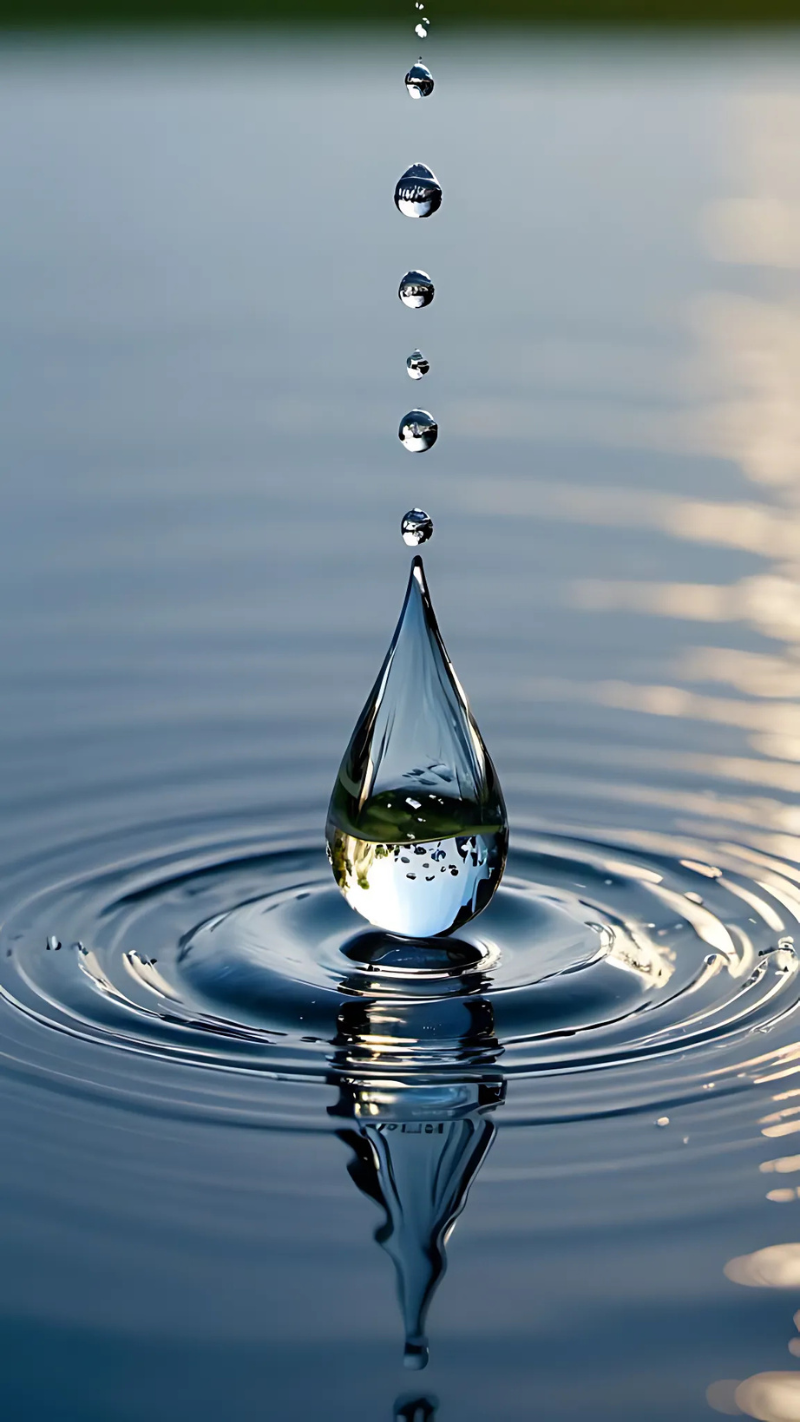hình nền cho điện thoại có màn hình giọt nước