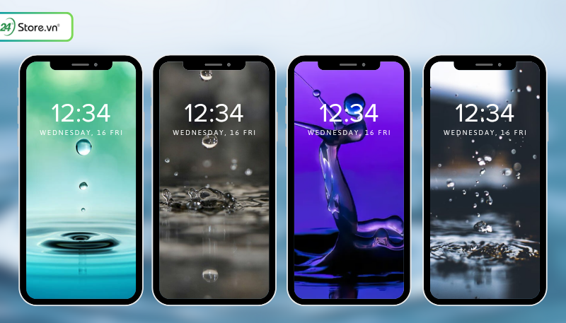 Ý nghĩa của hình nền giọt nước