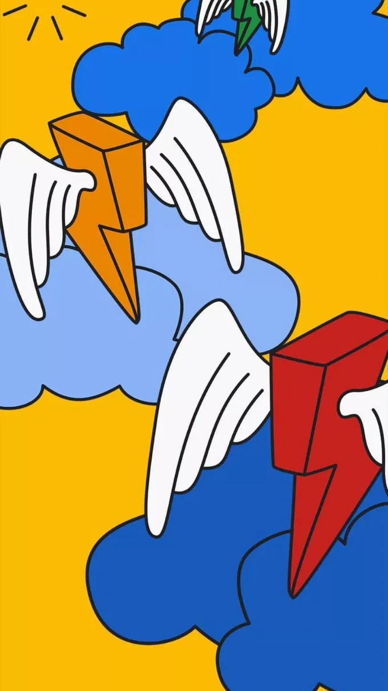 hình nền google pixel 5 long lanh