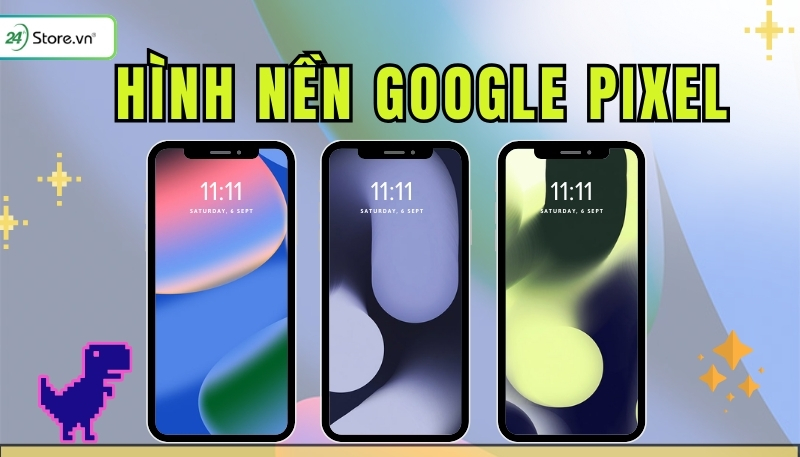 ảnh nền google pixel mở đầu