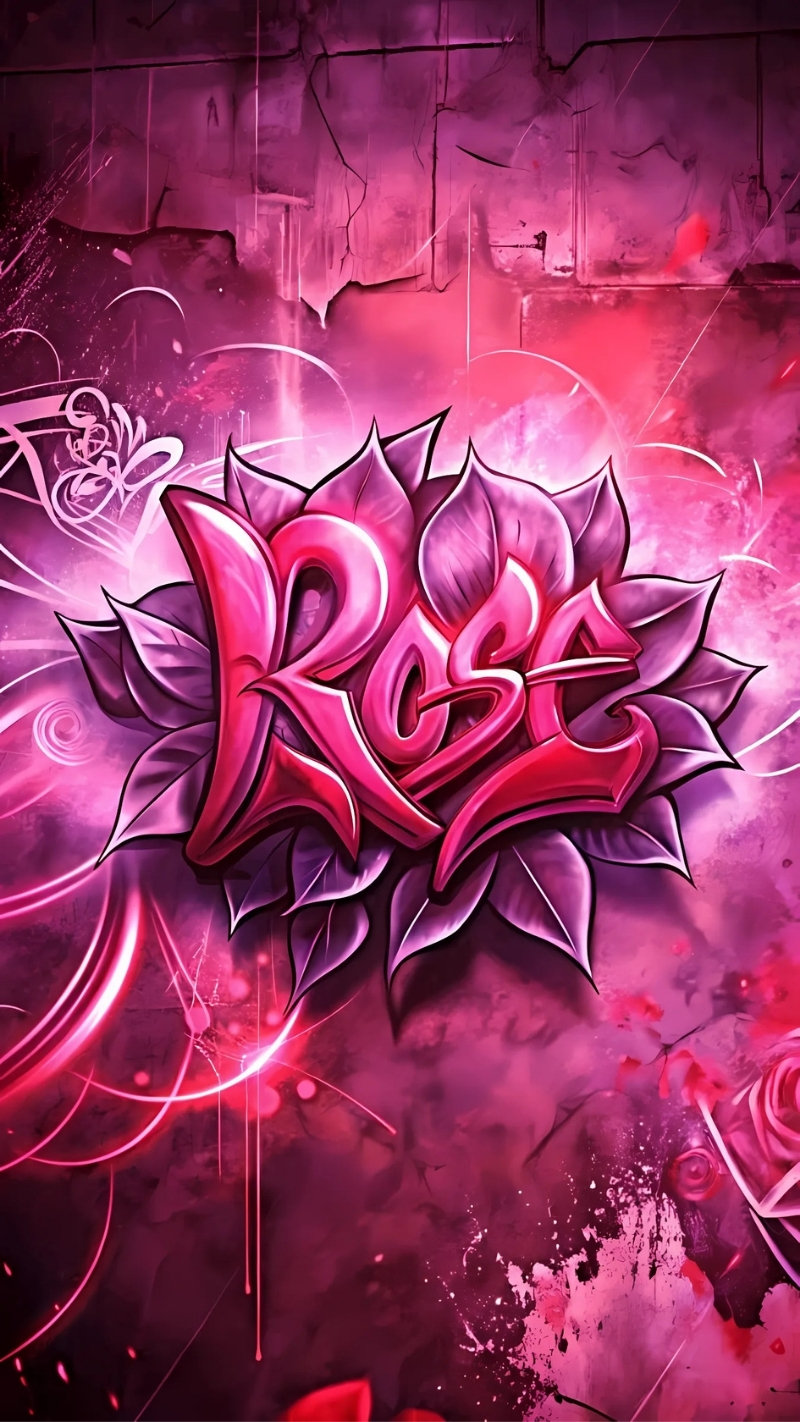 ảnh nền graffiti 3d cá tính