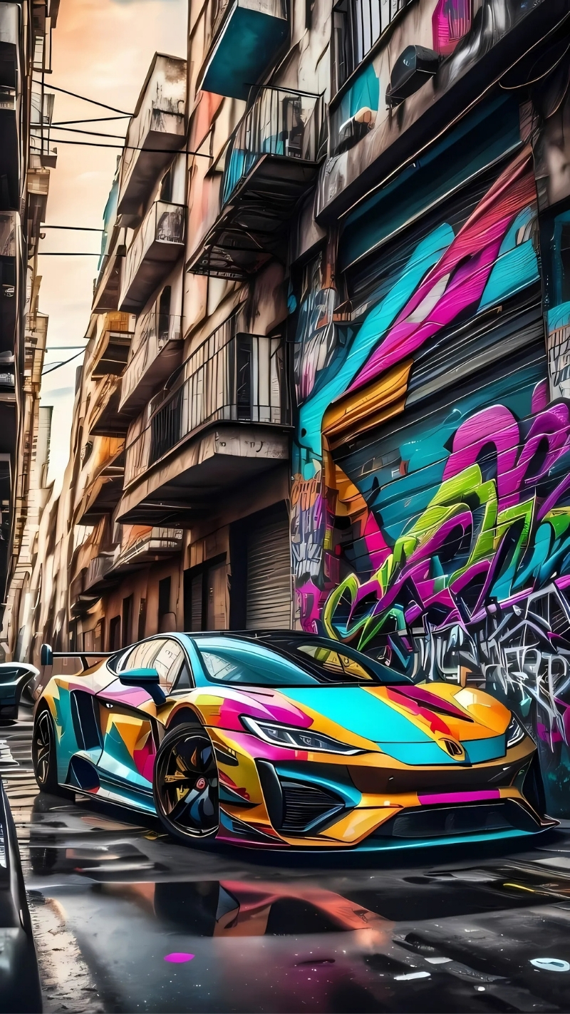 ảnh nền graffiti 3d đẹp nhất