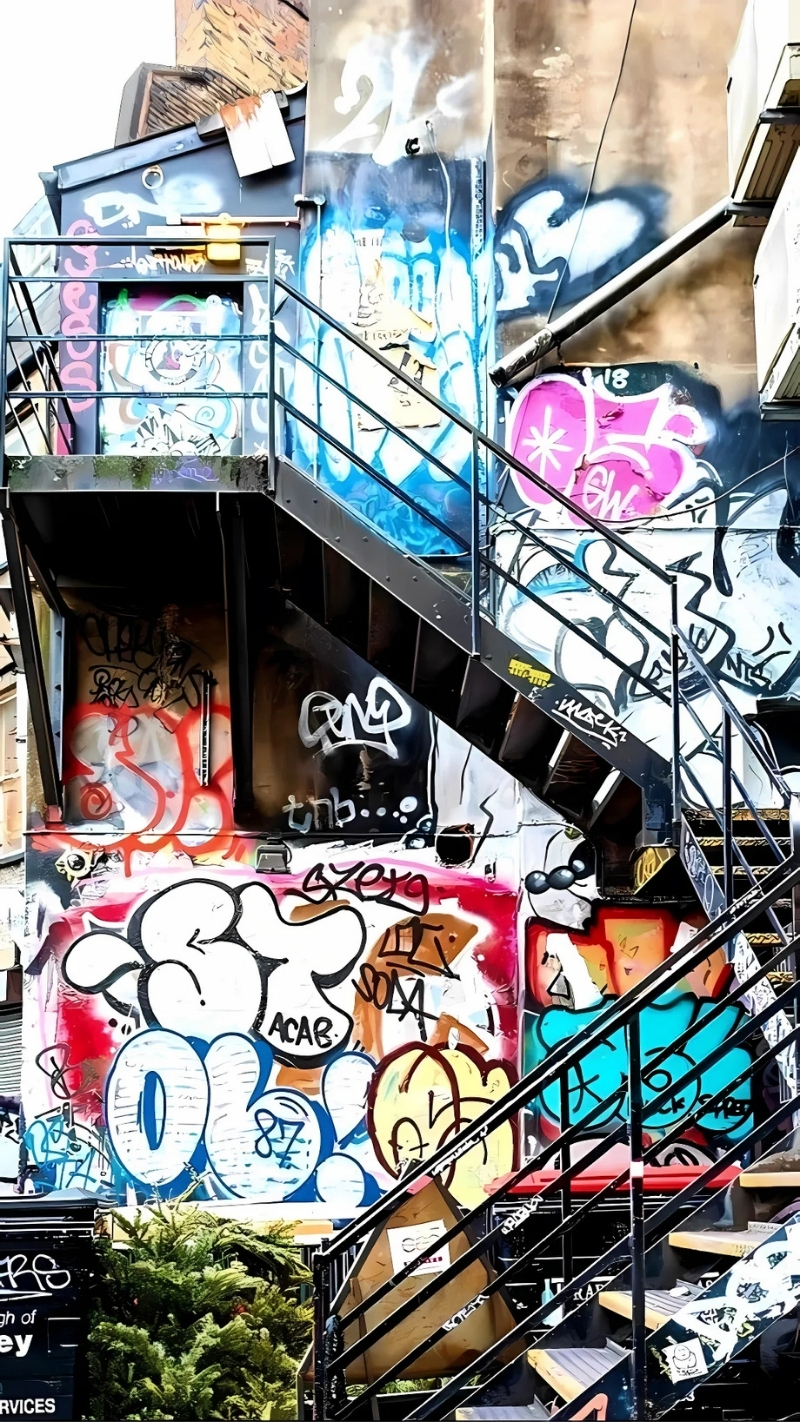 ảnh nền graffiti ảnh chụp sang trọng