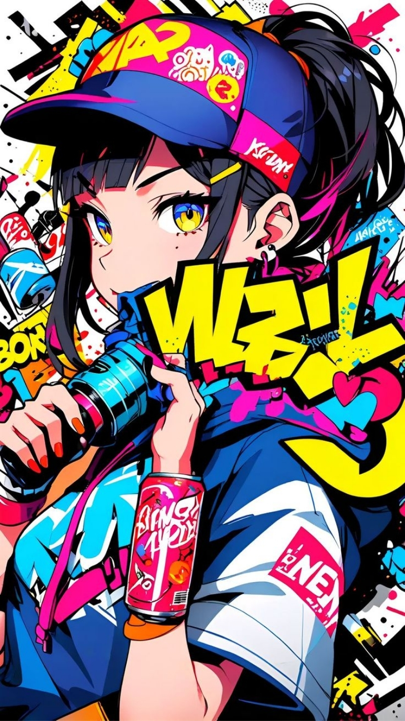 ảnh nền graffiti ngầu ấn tượng