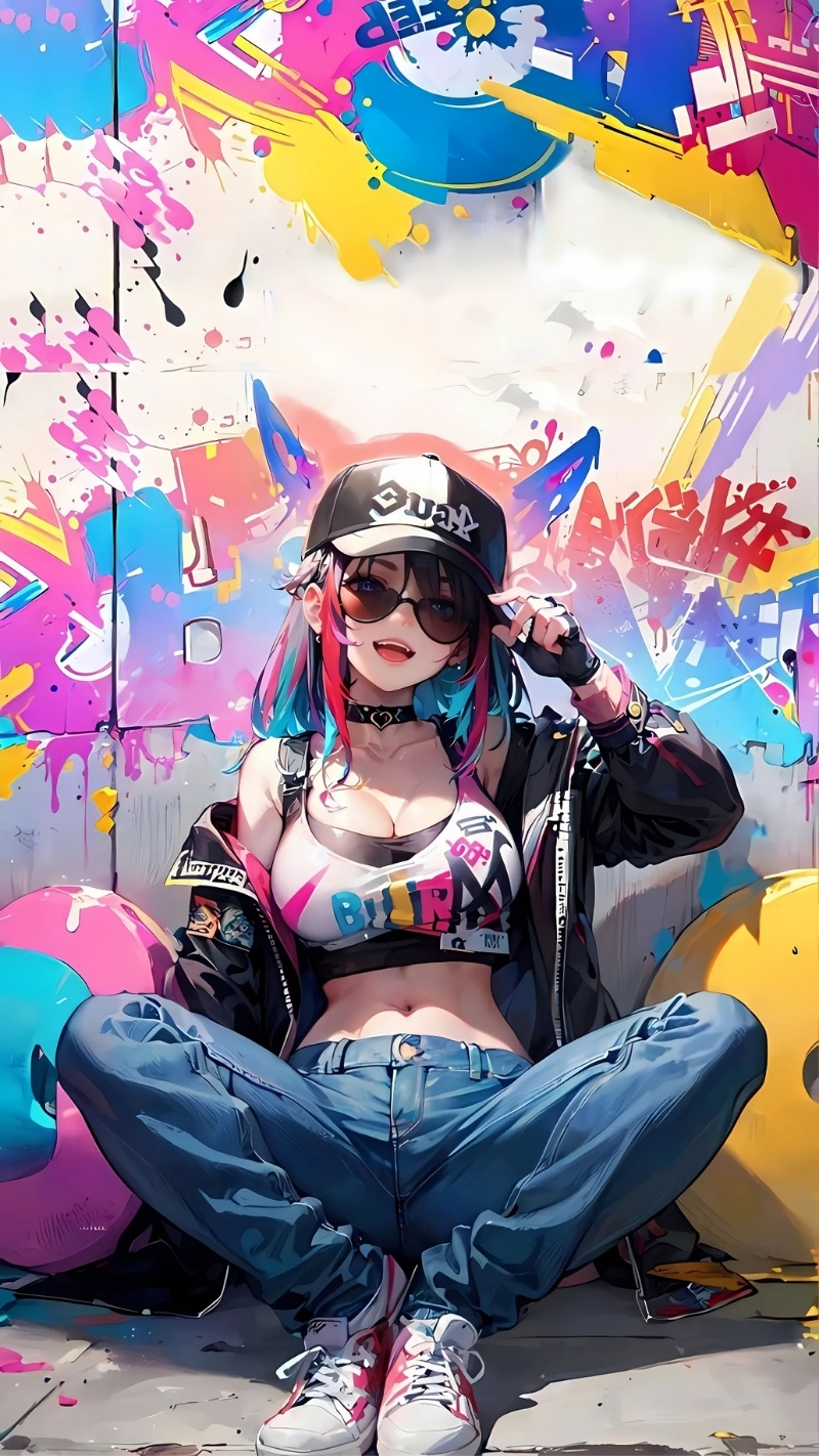 ảnh nền graffiti ngầu đậm chất
