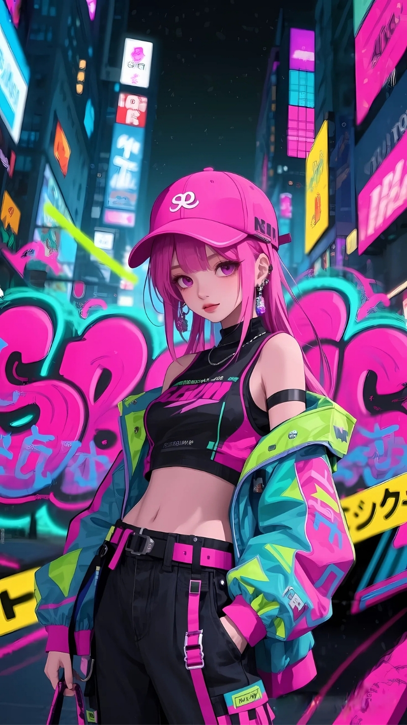 ảnh nền graffiti ngầu phong cách