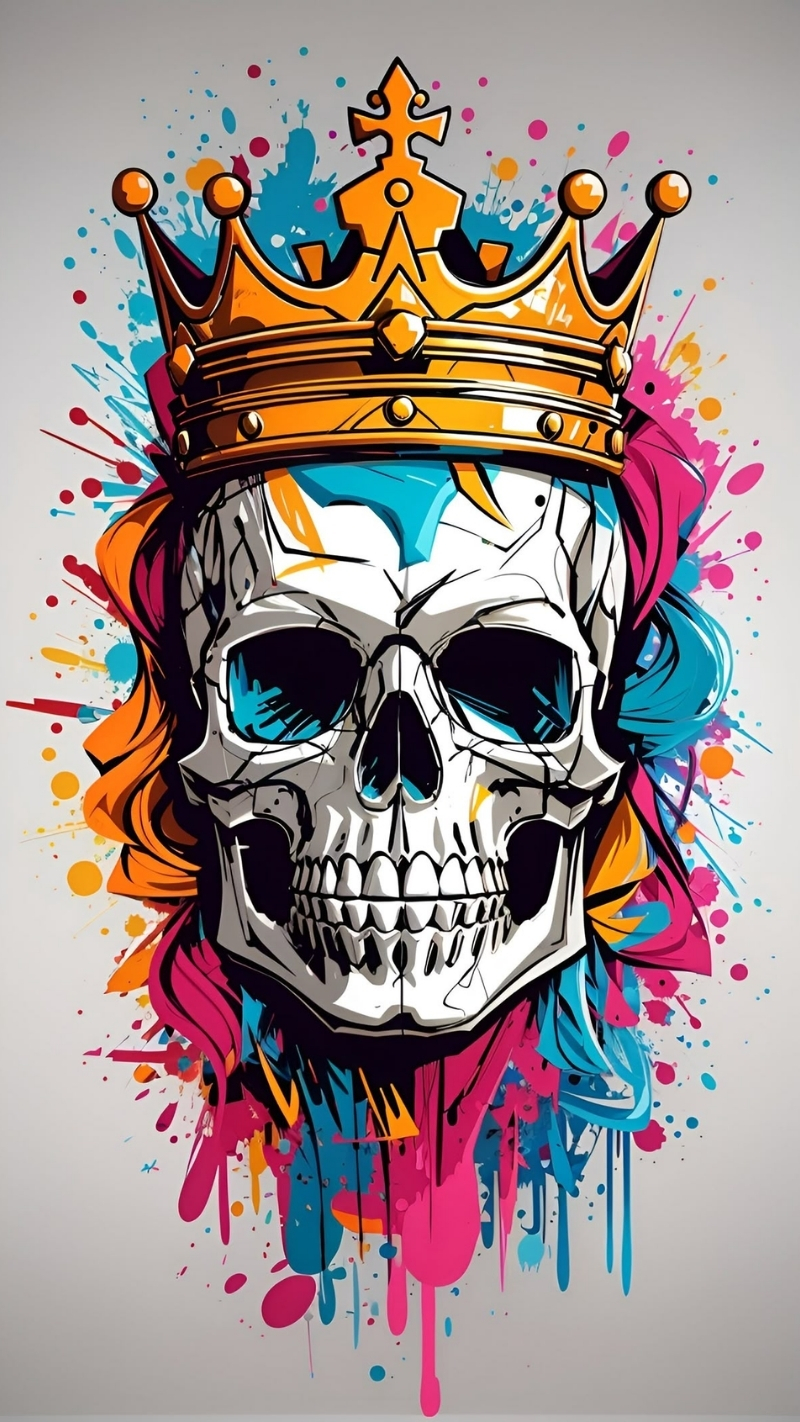 ảnh nền graffiti ngầu sang trọng