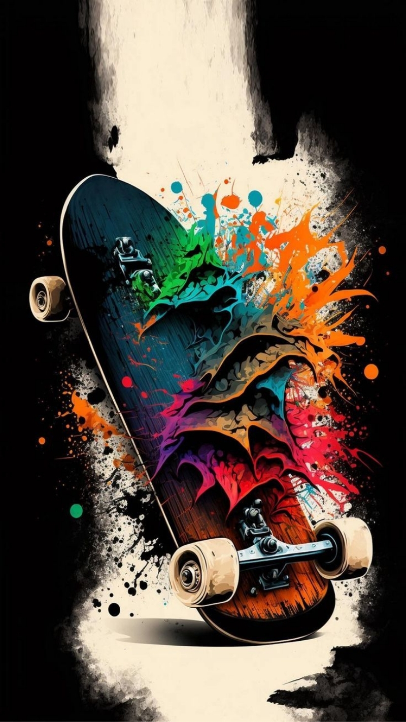 ảnh nền graffiti nghệ thuật ấn tượng