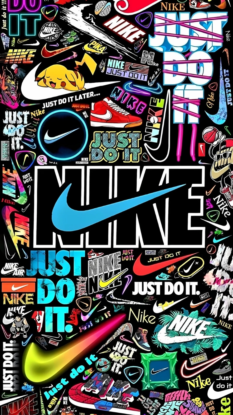 ảnh nền graffiti nike ấn tượng