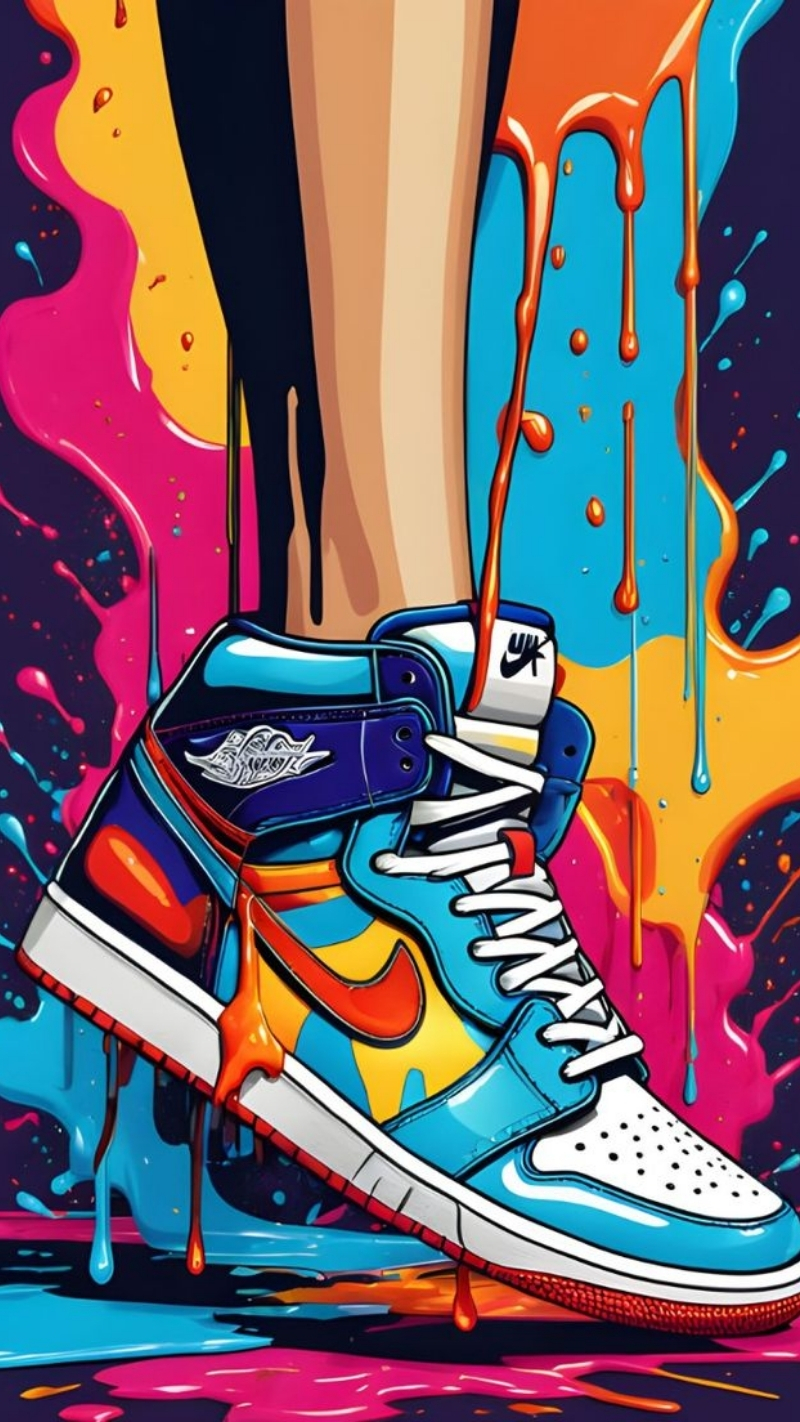 ảnh nền graffiti nike đẳng cấp