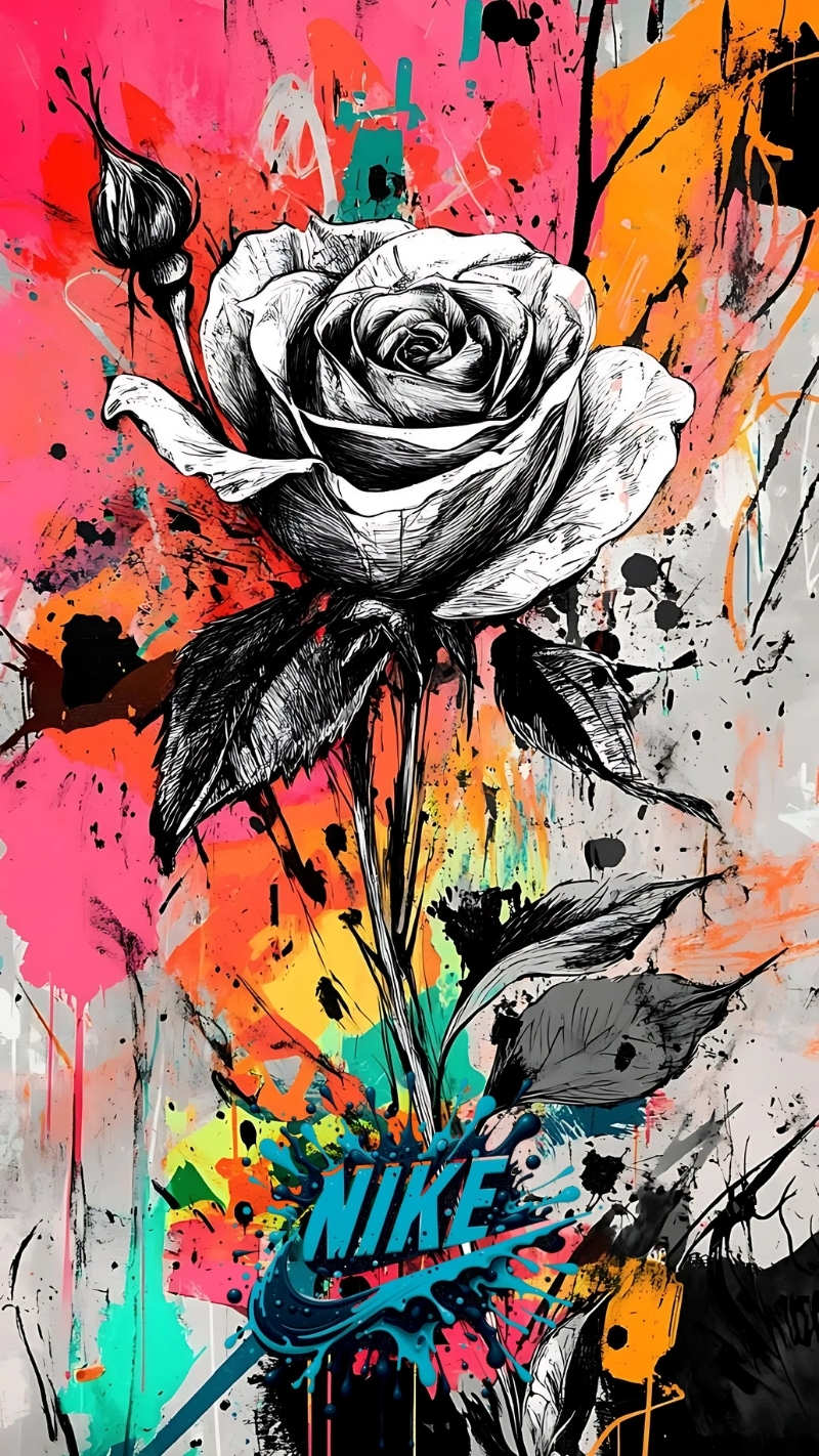 ảnh nền graffiti nike đẹp nhất