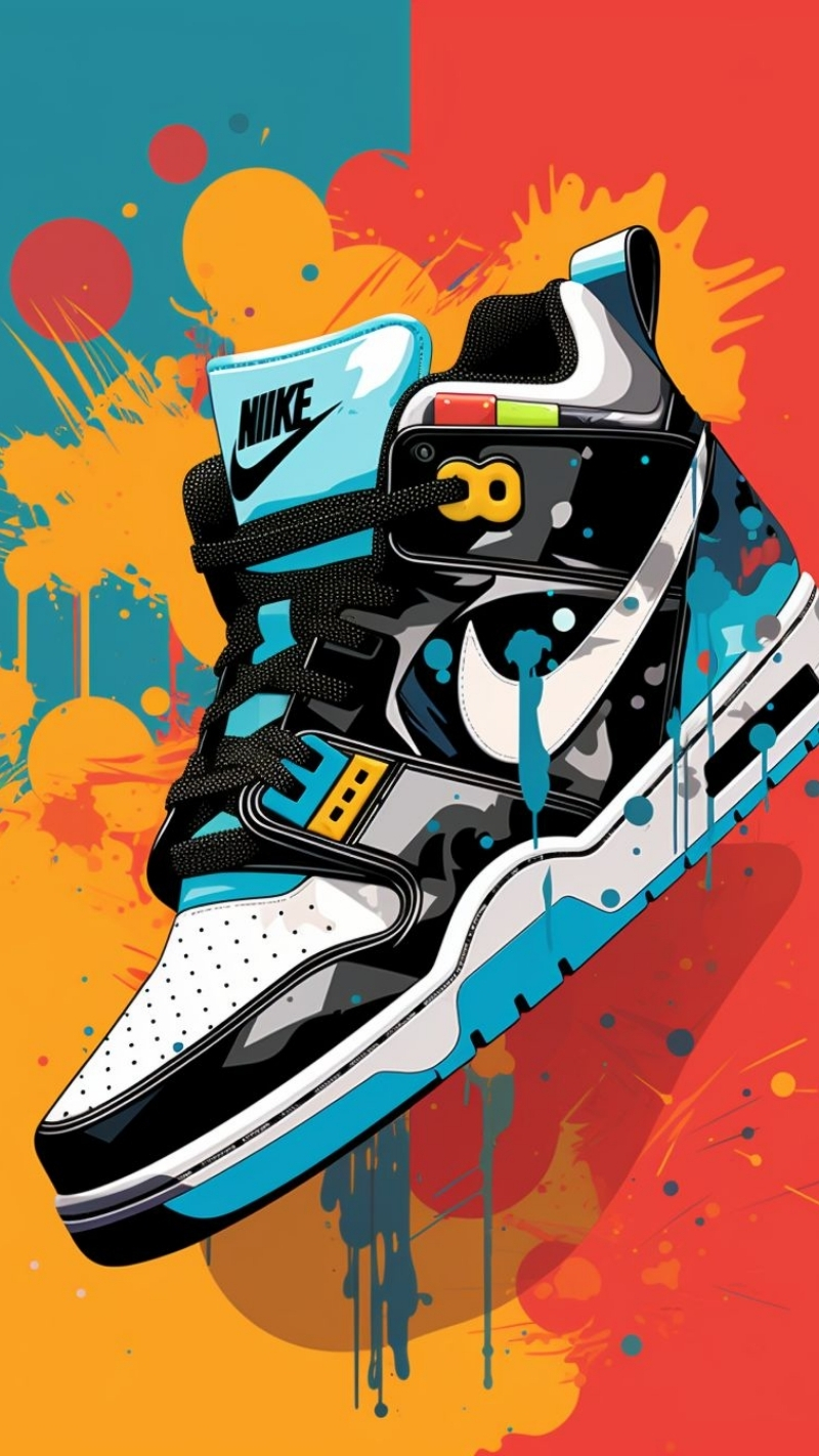 ảnh nền graffiti nike độc đáo