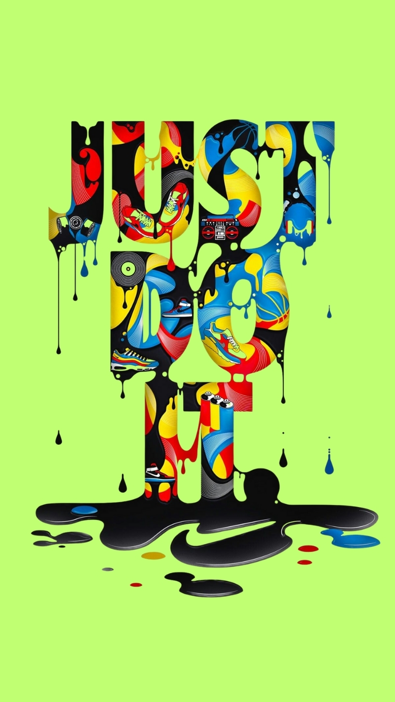 ảnh nền graffiti nike độc lạ