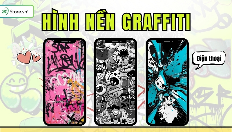 hình nền graffiti mở đầu bài