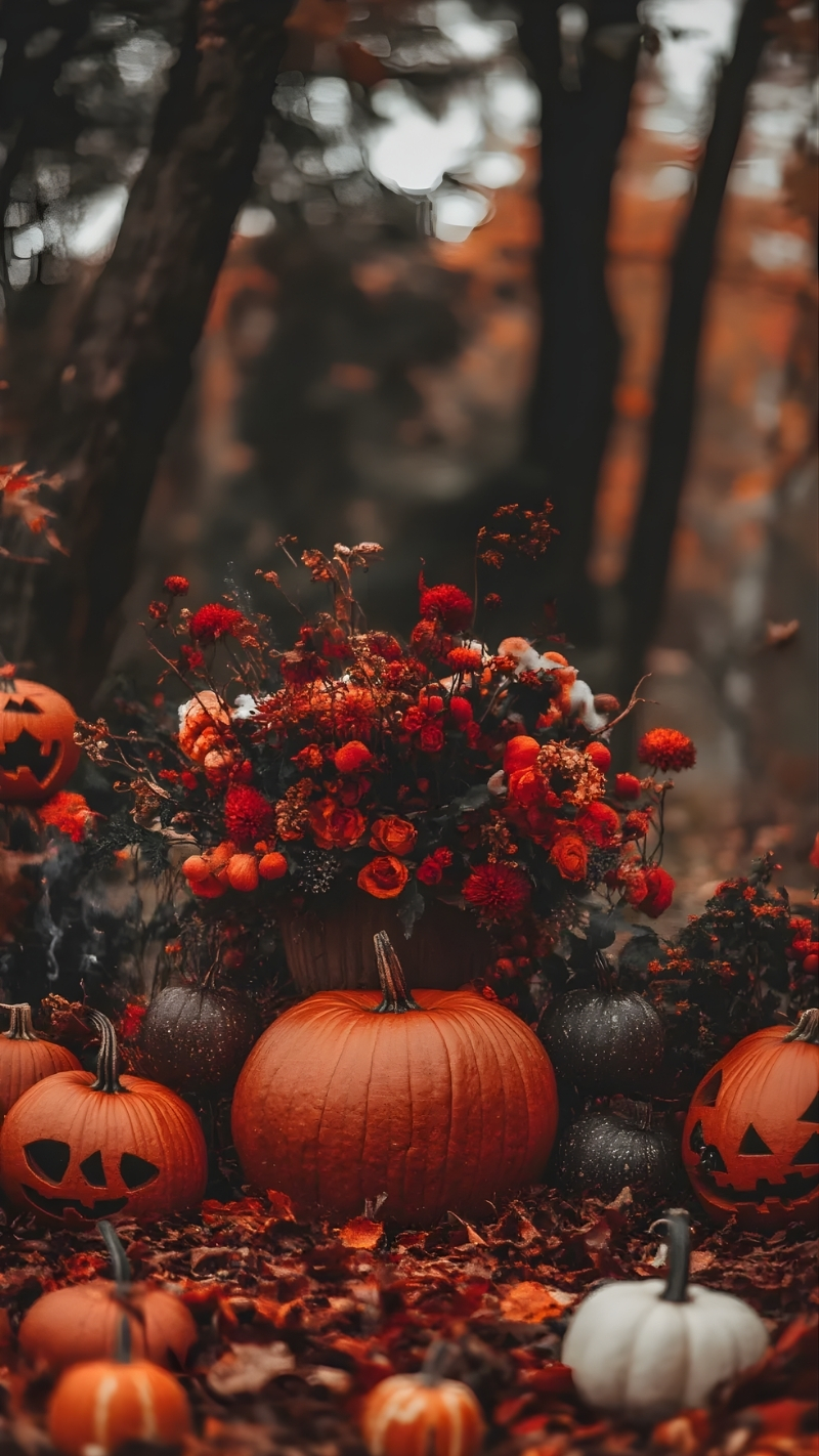 Ảnh Halloween rực rỡ, chất lượng 4K dành cho điện thoại