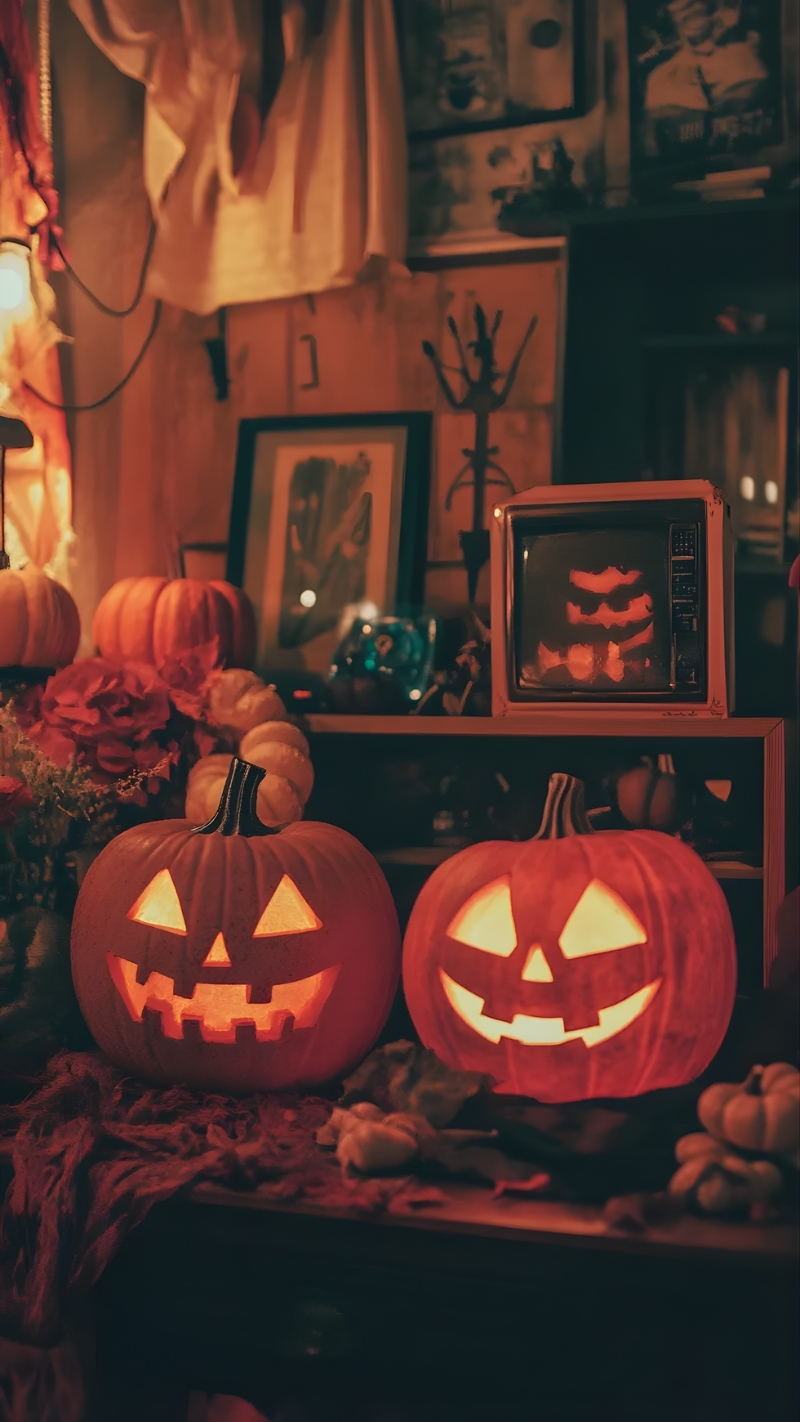 Ảnh nền Halloween 4K sắc nét cho smartphone
