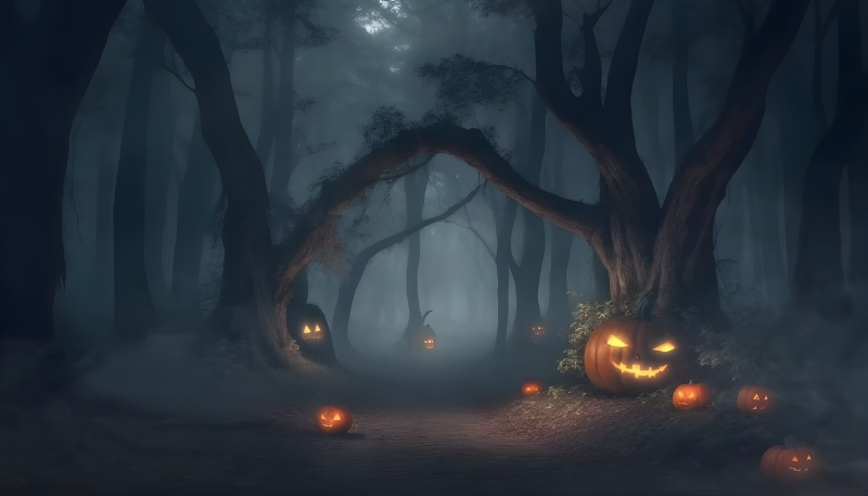 Ảnh nền Halloween đáng sợ cho máy tính Windows và Mac