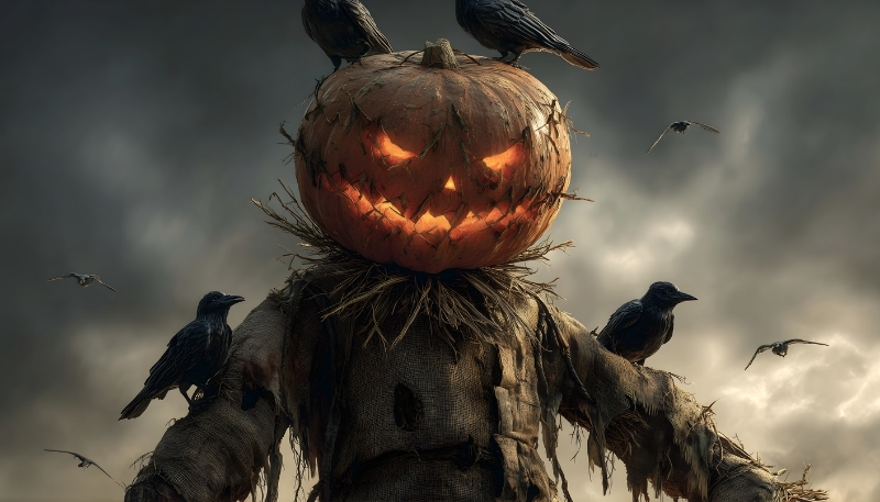 Ảnh nền Halloween tối tăm, đáng sợ cho PC