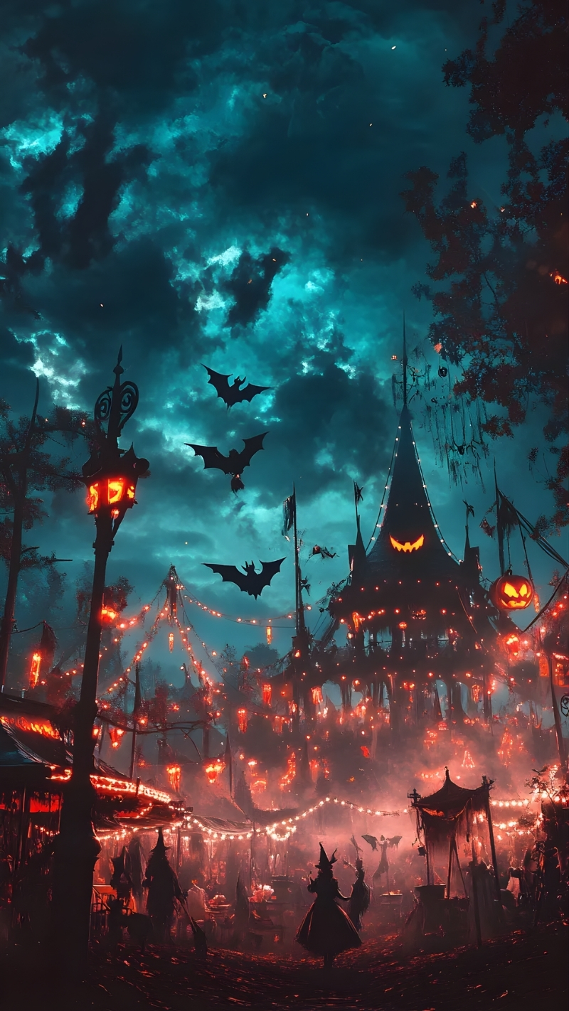 Background Halloween độc đáo cho màn hình iPhone
